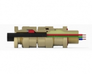 Кабельный ввод типа CR-U* (с двойным уплотнением для небронированных кабелей)