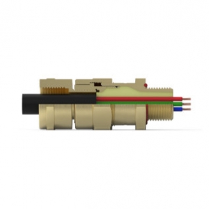 Кабельный ввод типа CR-S*F (Одинарное уплотнение кабеля с возможностью крепления кабелепровода) 