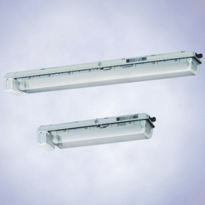 Аварийные светильники для люминесцентных ламп EXLUX 6008 (зона 1), EXLUX 6408 (зоны 2, 21, 22)